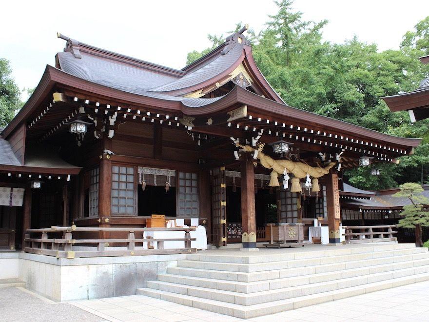 歴代細川藩主とガラシャ夫人を祀る出水神社