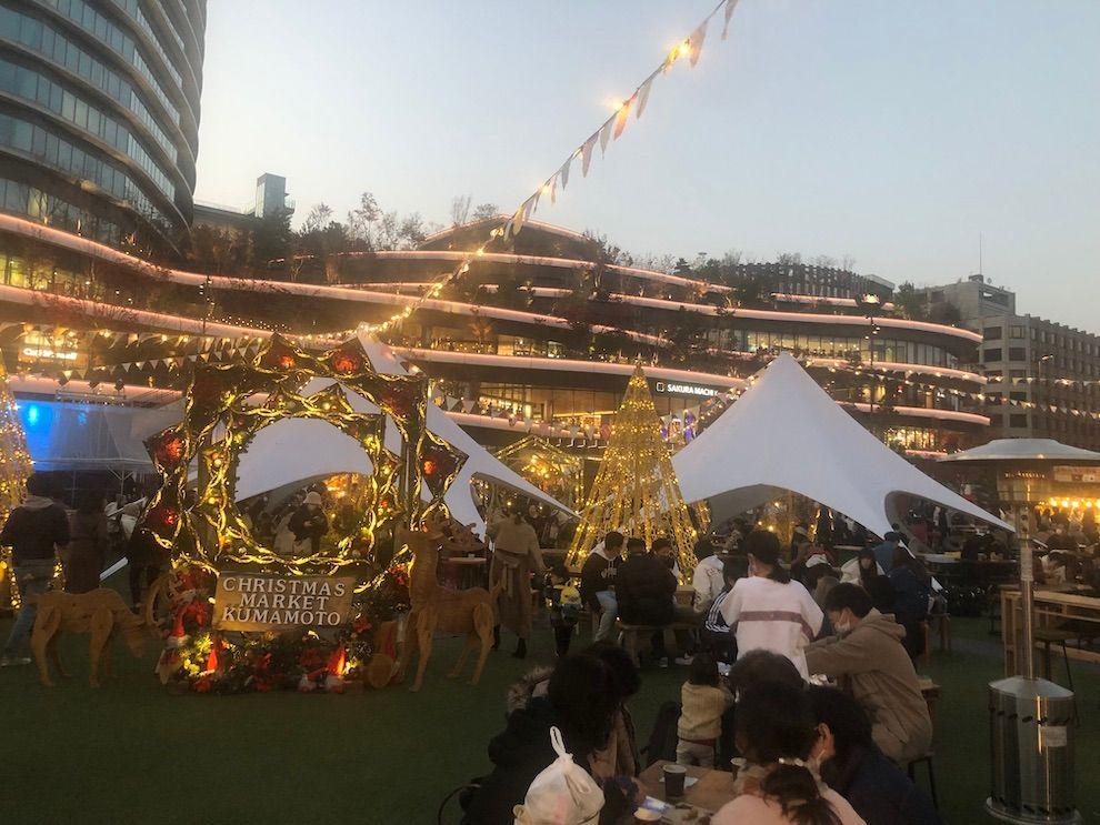 花畑広場会場の様子