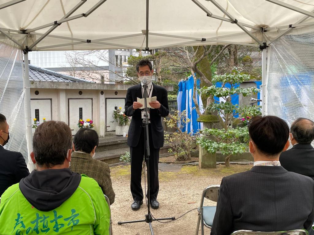 熊本市農水局の大塚裕一局長