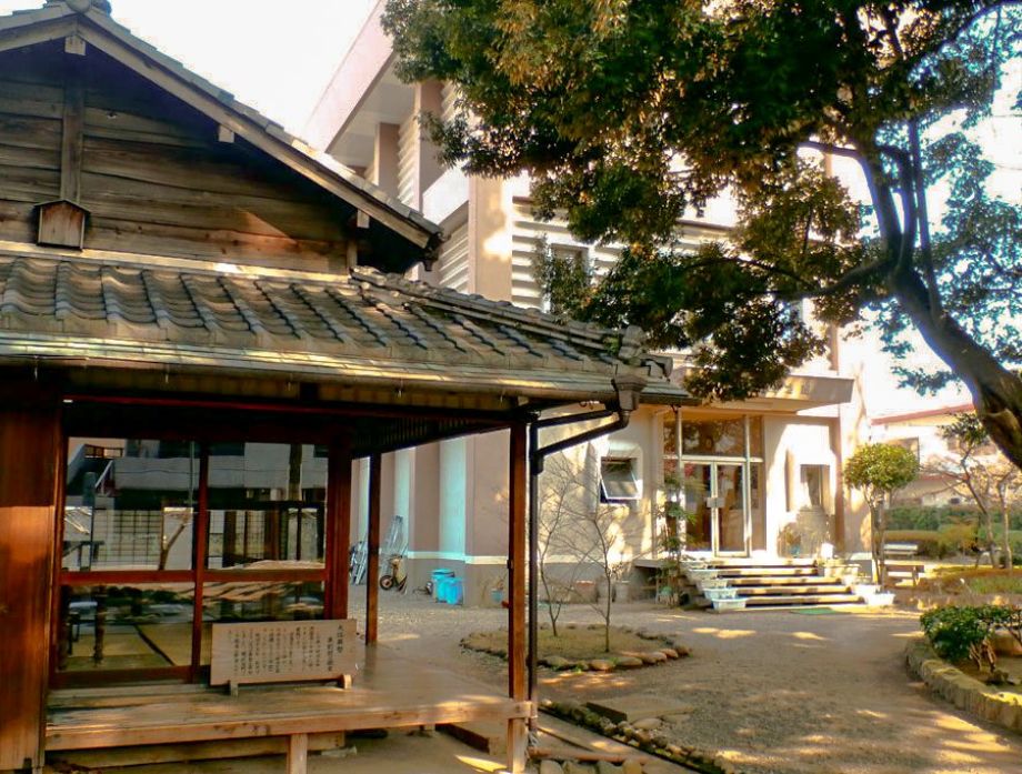 写真：市指定有形文化財 県指定史跡 徳富記念園