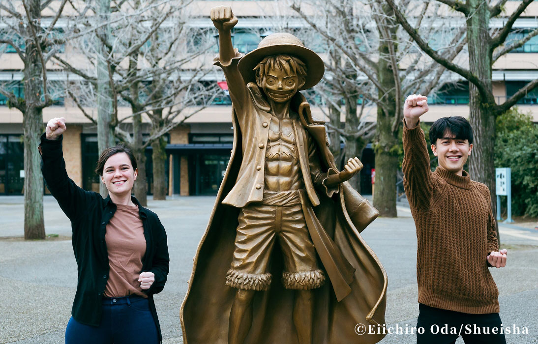 Statue de Monkey D. Luffy