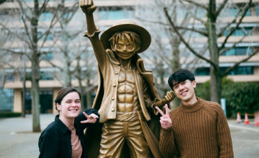 Statue de Monkey D. Luffy