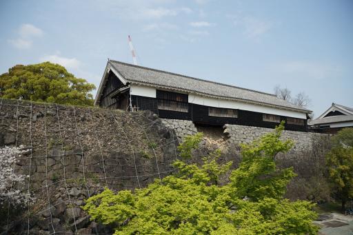 特別見学通路からの眺め(数寄屋丸二階御広間）