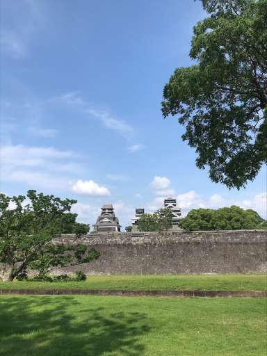 二の丸広場からの眺め