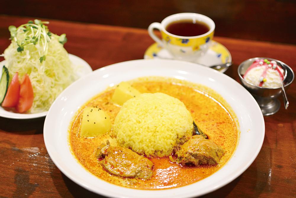 Lunch set(Sri Lanka Curry) 800yen