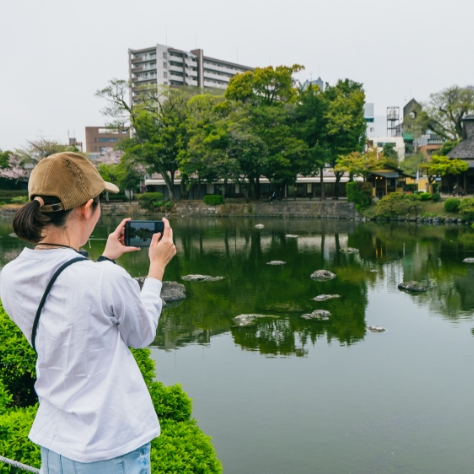 水前寺成趣園の撮影ポイント03